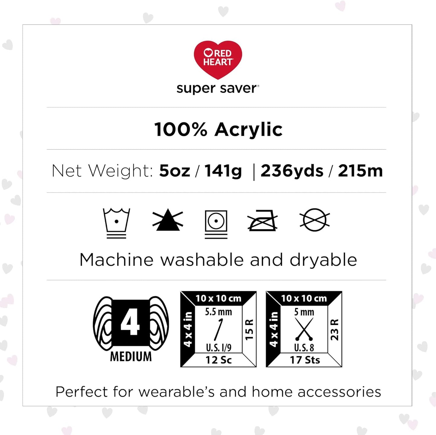 Super Saver Yarn, Parrot Stripe 3 Count