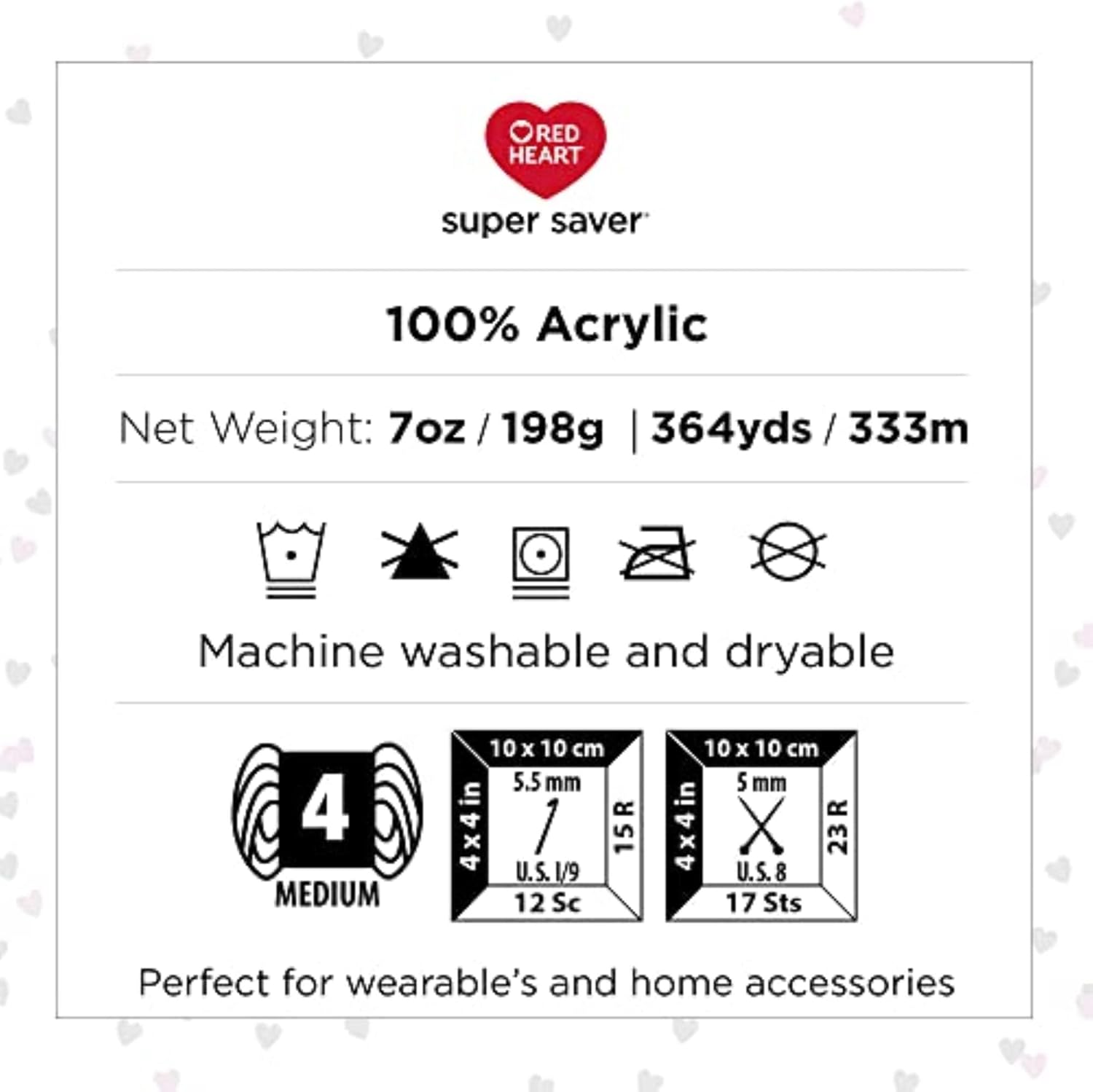 Super Saver Yarn, Parrot Stripe 3 Count