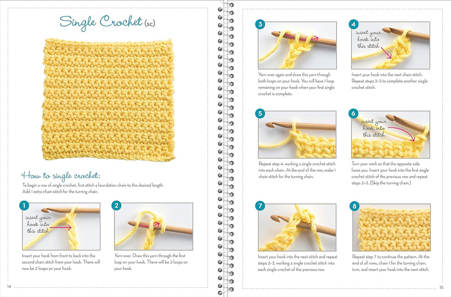 Crochet Techniques & Tips Book Spiral Bound