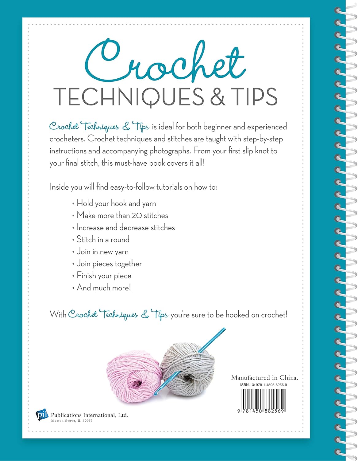 Crochet Techniques & Tips Book Spiral Bound