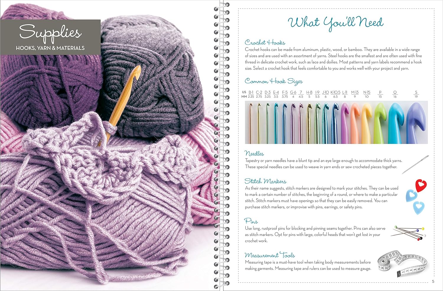 Crochet Techniques & Tips Book Spiral Bound