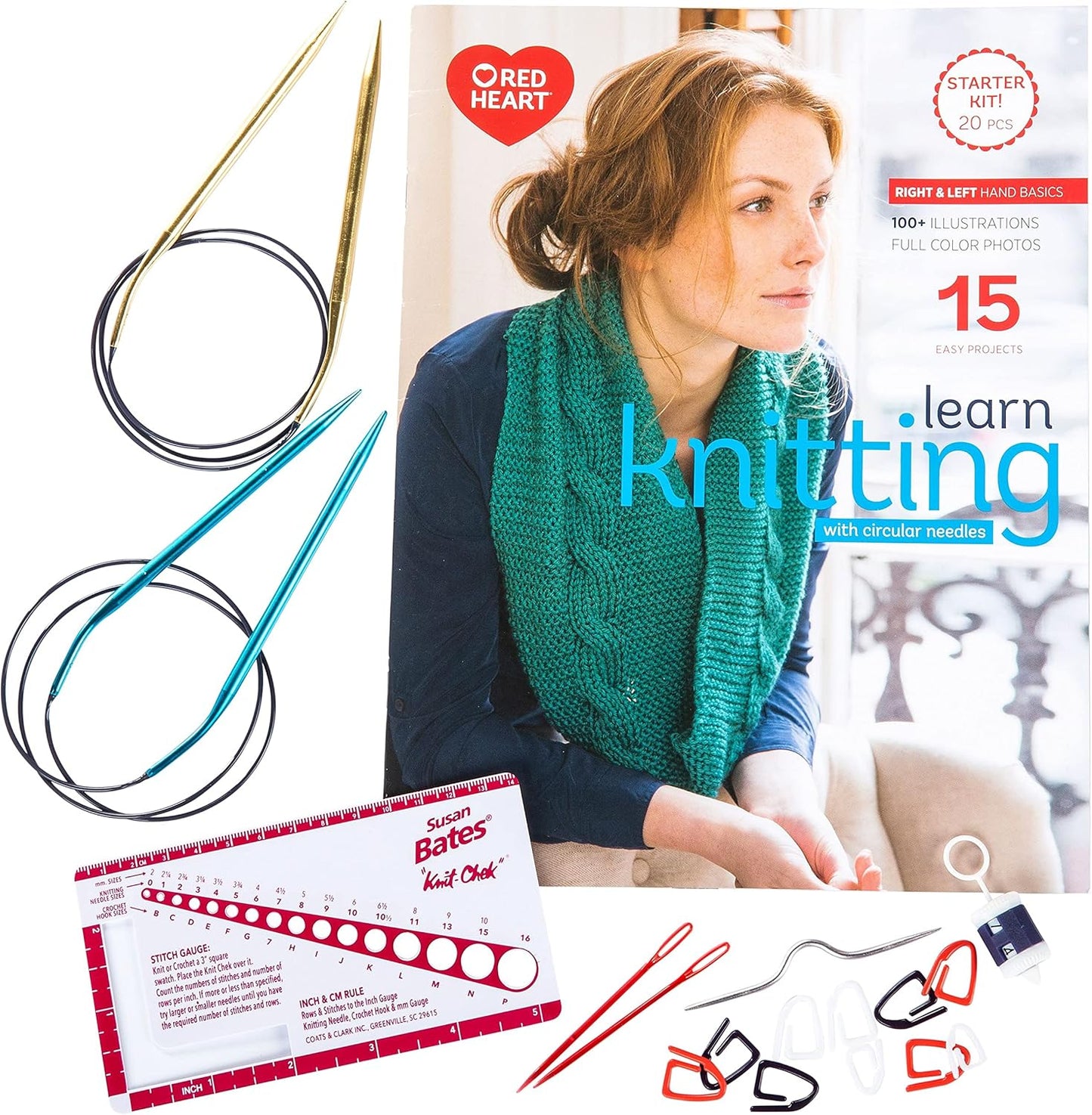 How to Knit Kit - Learn Knitting Set