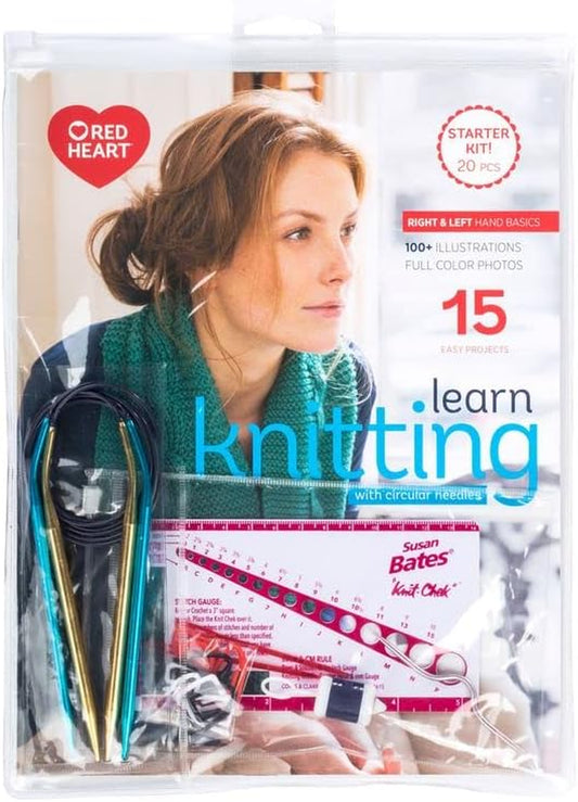 How to Knit Kit - Learn Knitting Set